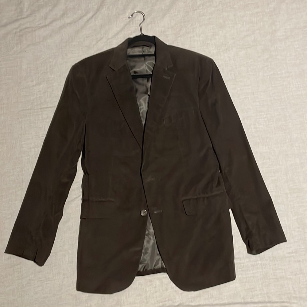Dark Brown Banana Republic Factory Corduroy Jacket